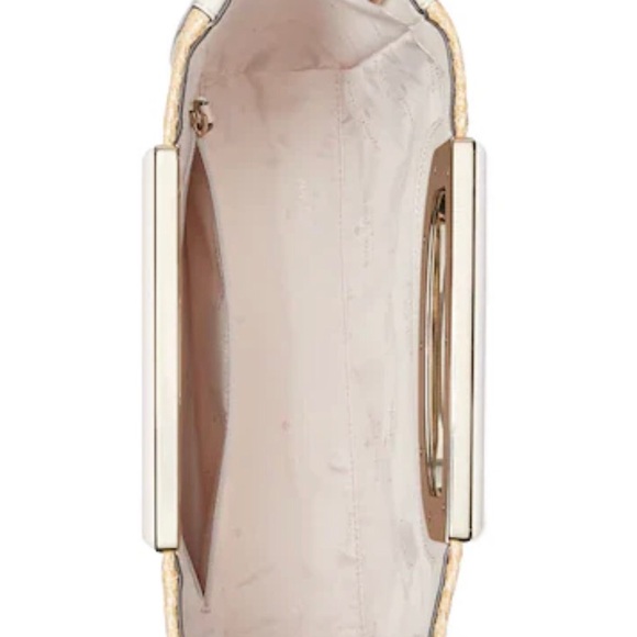 ♠️Kate Spade Alexia Straw Crossbody Clutch Bag, Parchment / Natural - Picture 2 of 7